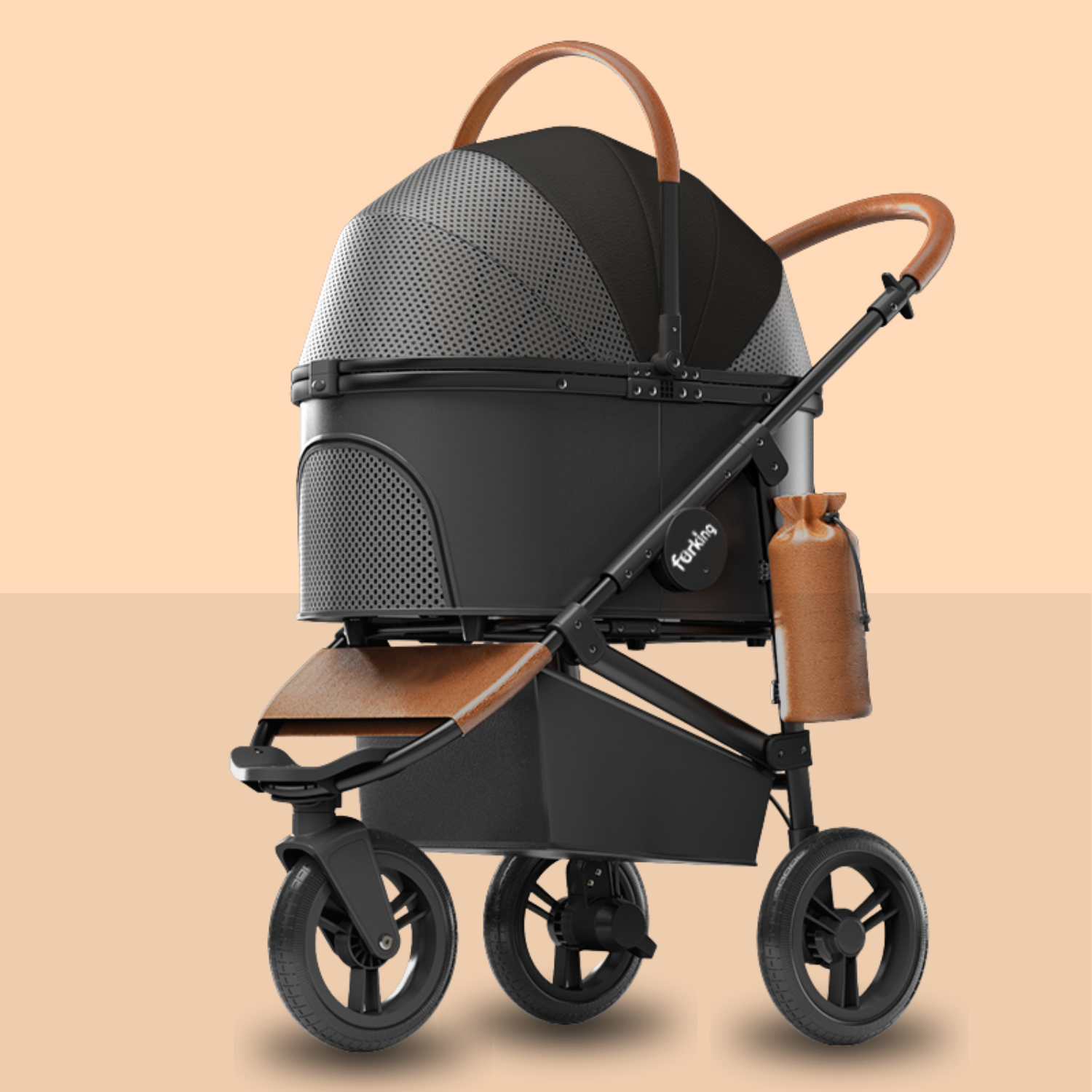 Fur King Jogger Dog Pram