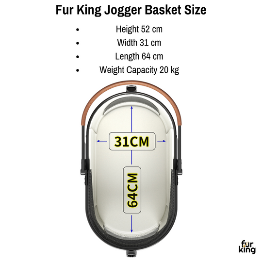 Fur King Jogger Pet Pram / Stroller