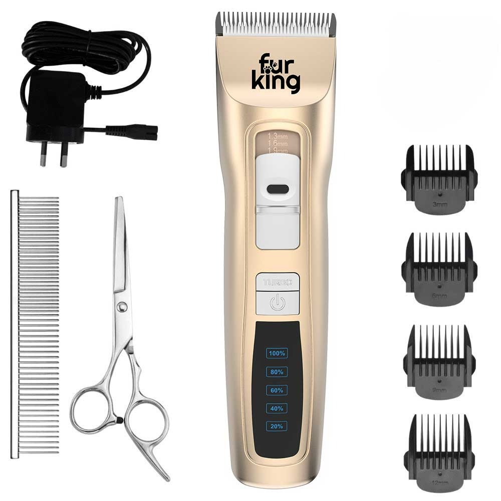 Fur King Ultimate Dog Clipper Bundle