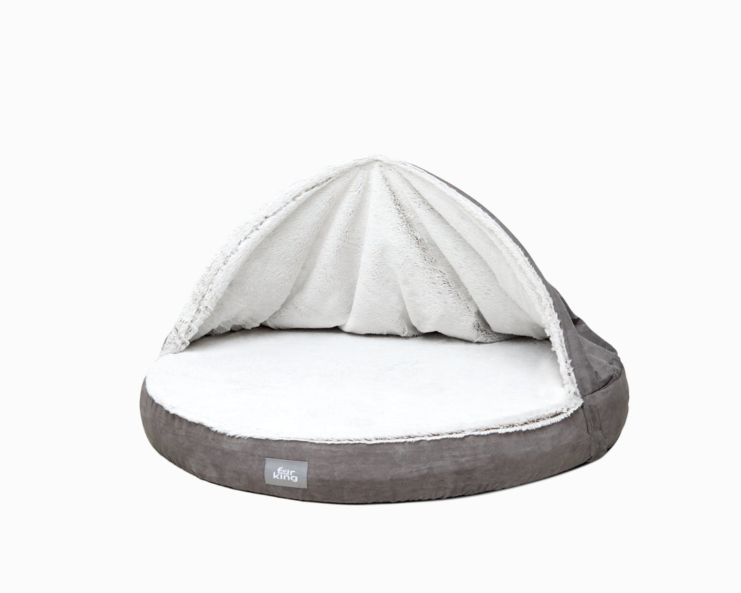 Fur King Ultimate Orthopaedic Dog Cave Bed