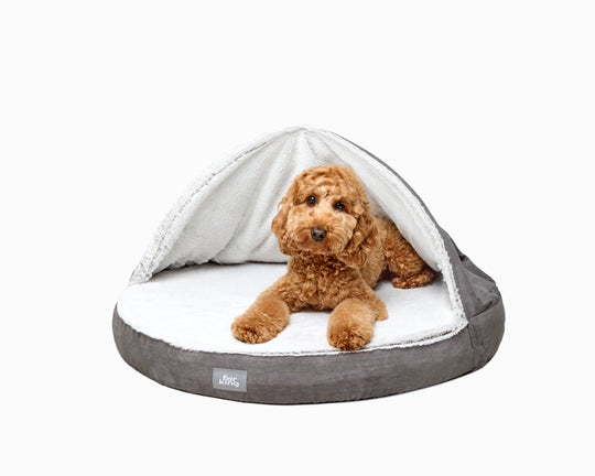 Fur King Ultimate Orthopaedic Dog Cave Bed